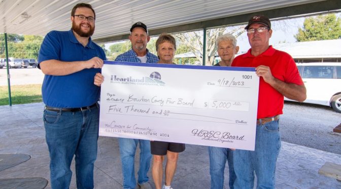 Bourbon County Fair Association awarded $5,000 from Heartland