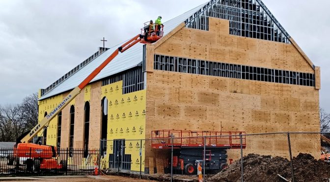Catholic Church and Rectory Buildings are Coming To Fruition