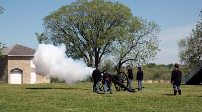 How was Life at Fort Scott During the Civil War