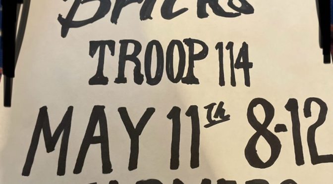 Fort Scott’s Scout Troop 114 Is Raising Money For Camp: Breakfast on the Bricks May11