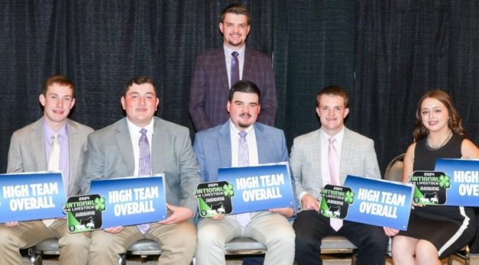 Local 4-H Youth: Livestock Judging Team National Champions!