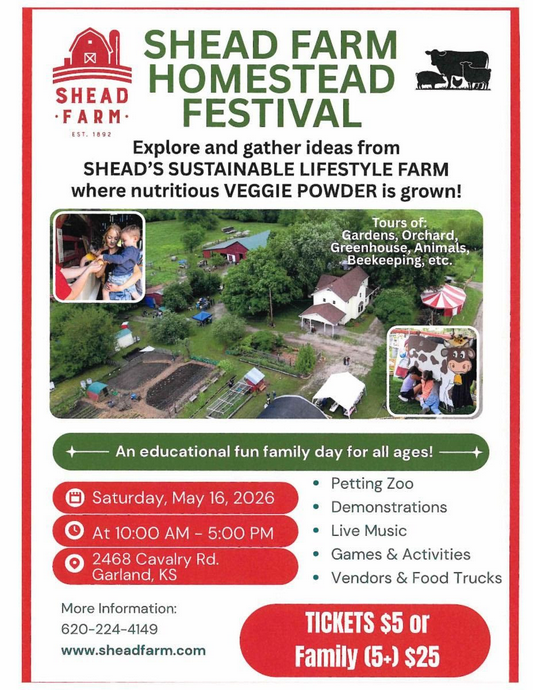 Shead Farm Festival flyer
