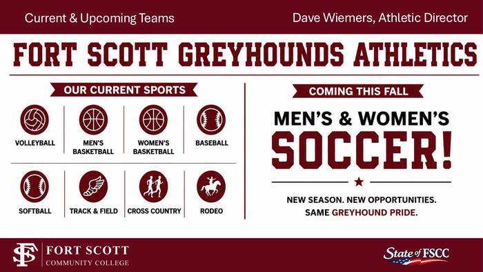 FSCC Current and Upcoming Athletic Teams