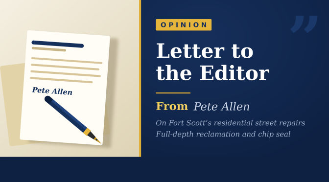 Letter to the Editor: Pete Allen