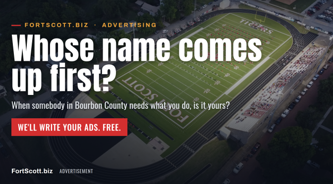 Whose name comes up first? FortScott.biz will write your ads, free.