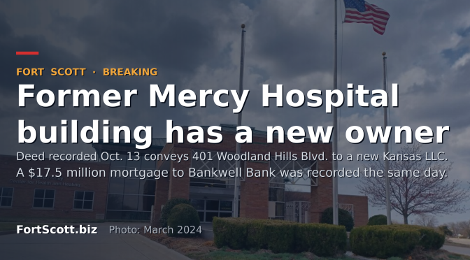 Former Mercy Hospital building has a new owner; $17.5 million mortgage recorded
